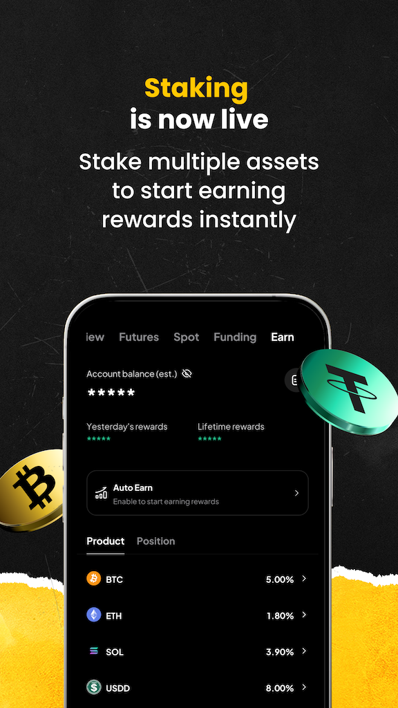 WEEX：Buy Bitcoin & Crypto screenshot 4